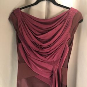 Gorgeous Scrolling Burgundy Formal